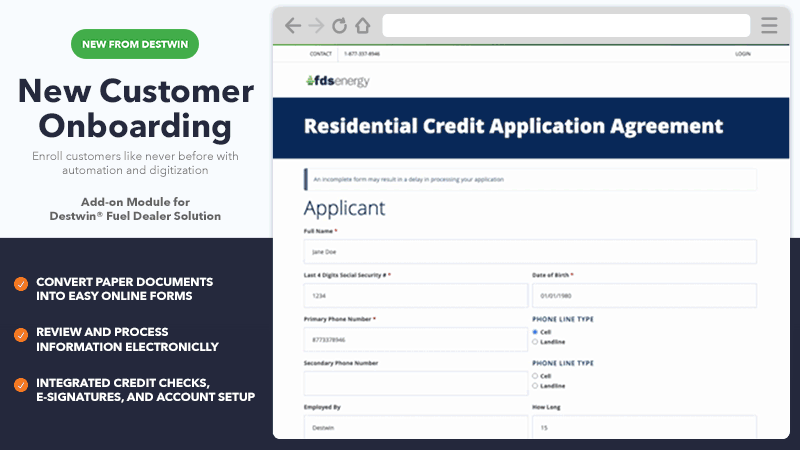 Introducing Destwin New Customer Onboarding